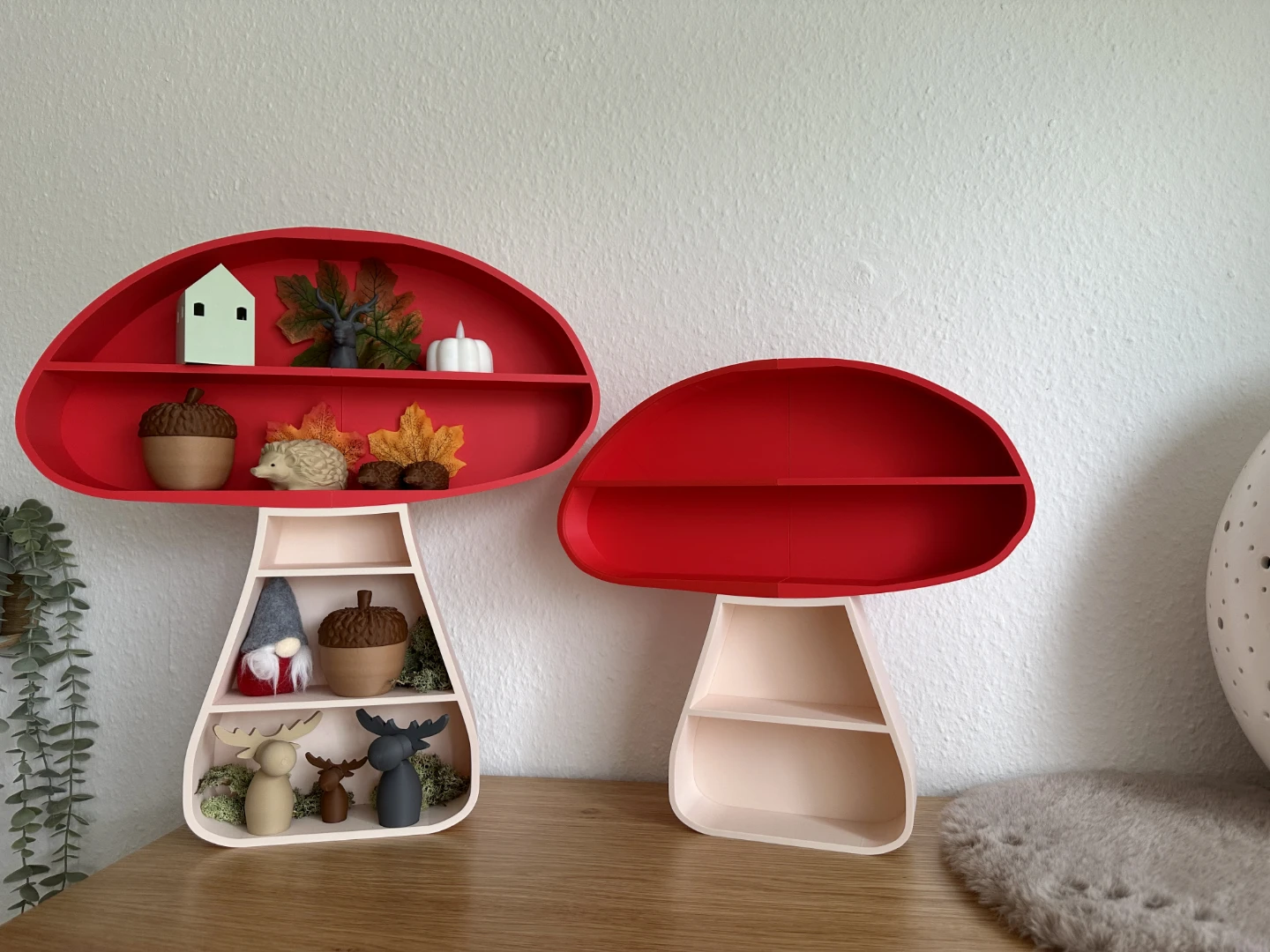 Mushroom Shelf Red - photo 5