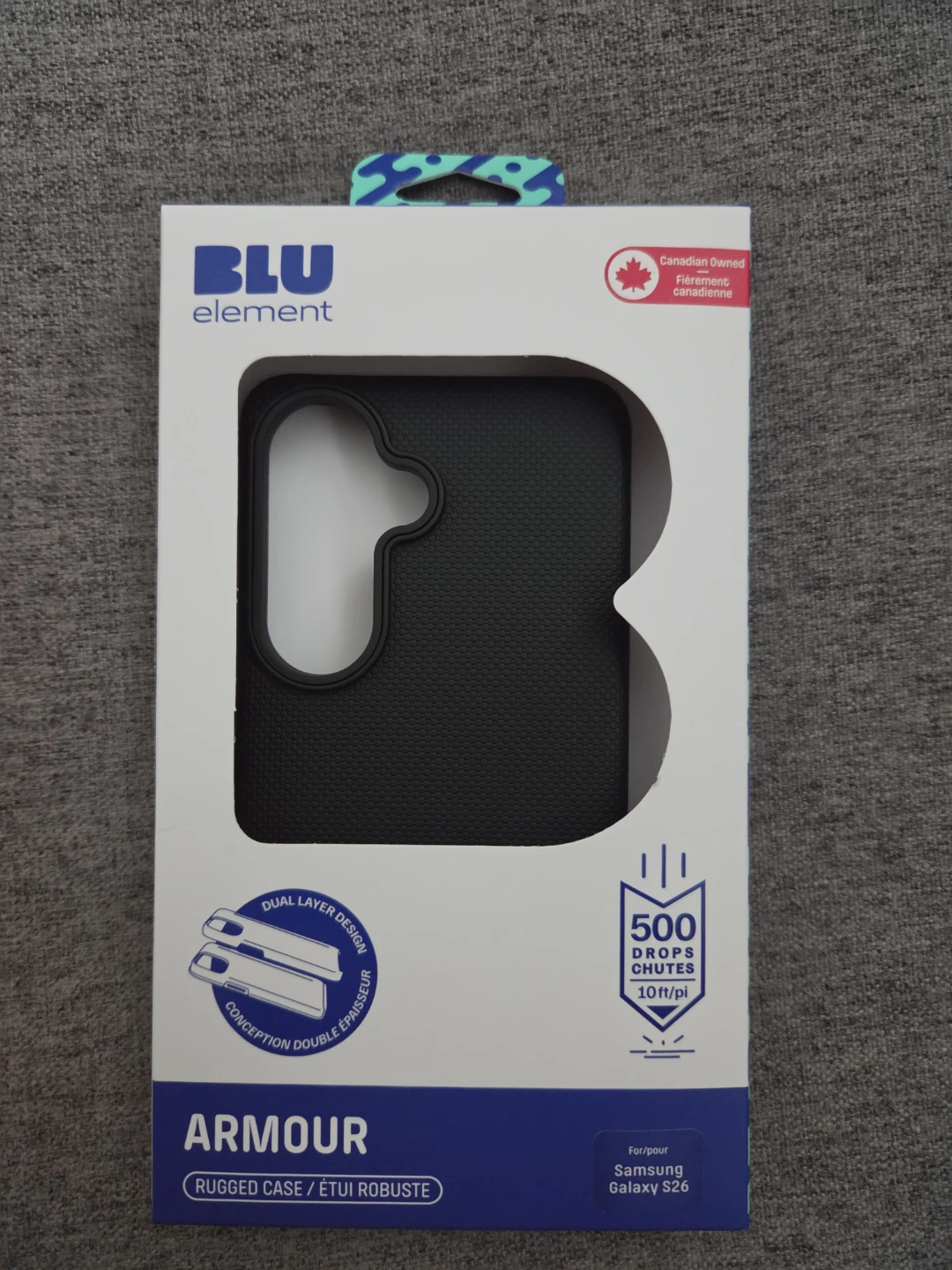 BLU element Armour Rugged Case for Samsung Galaxy S26 ⚽️