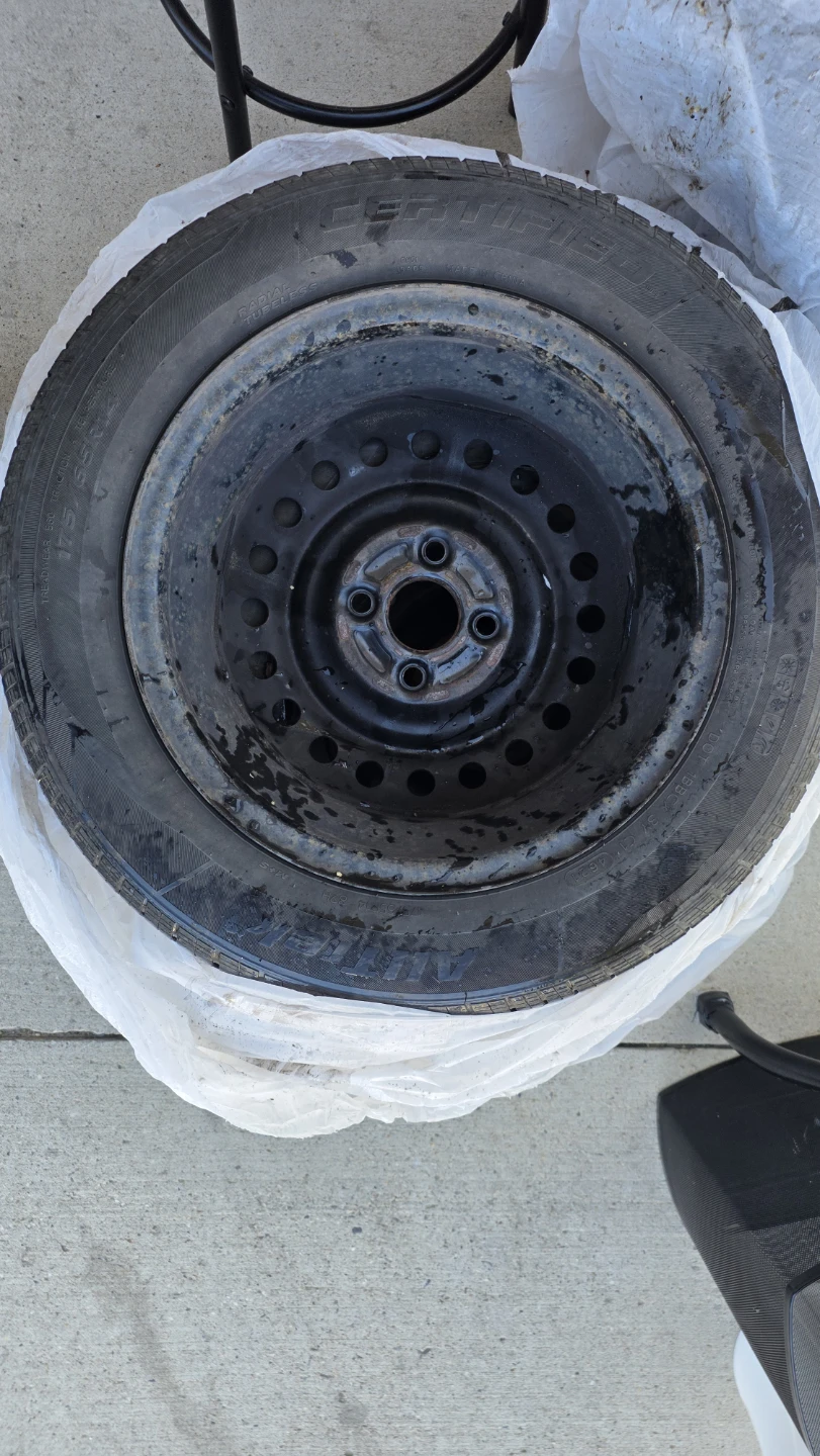 All Season Tires on Rims (4 bolt) 175/65R14