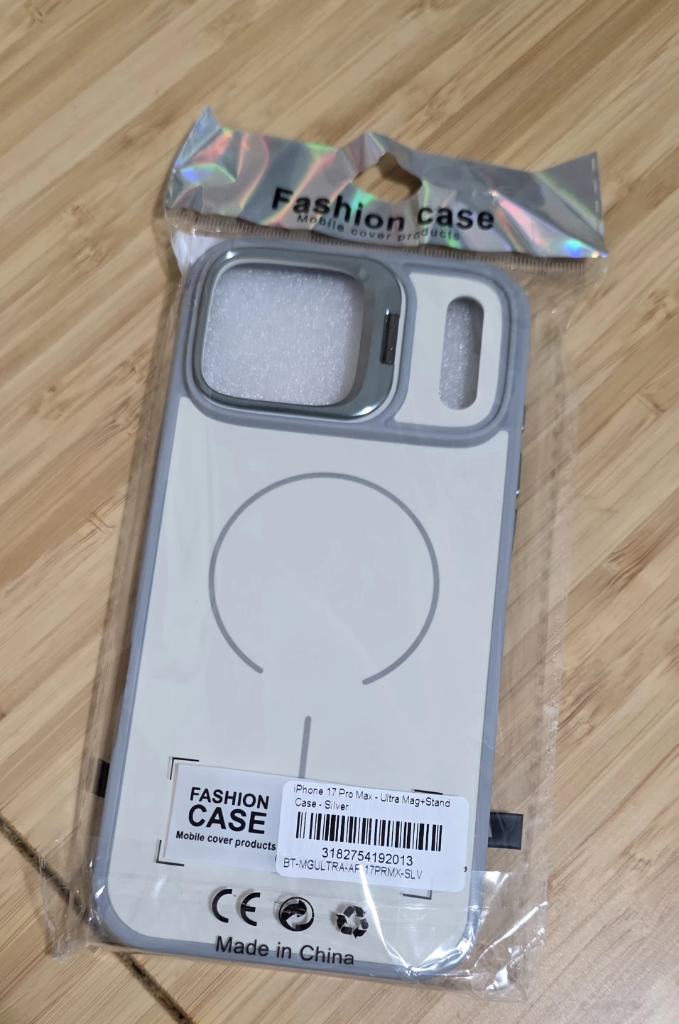 Fashion Case for iPhone 17 Pro Max - Silver