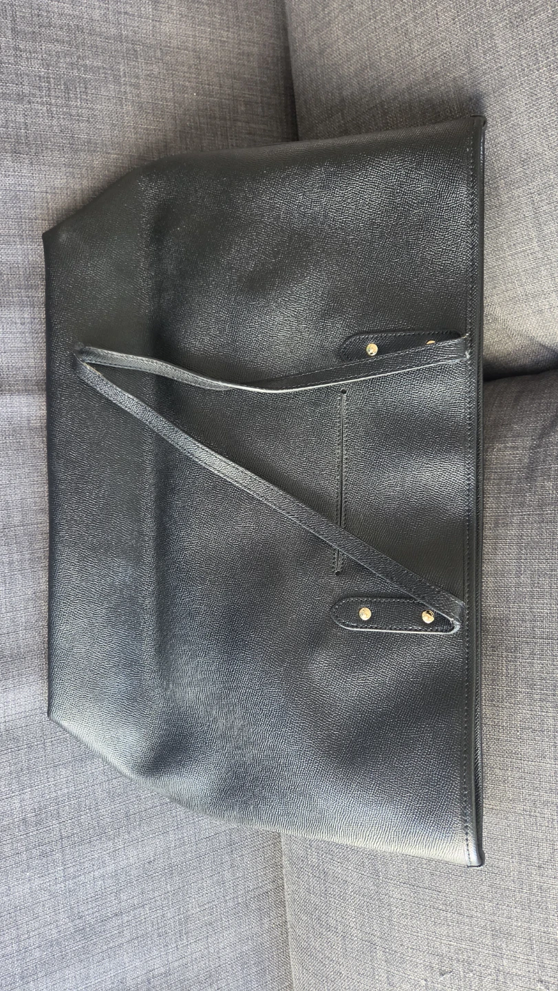 Coach Black Leather Tote Bag - photo 2