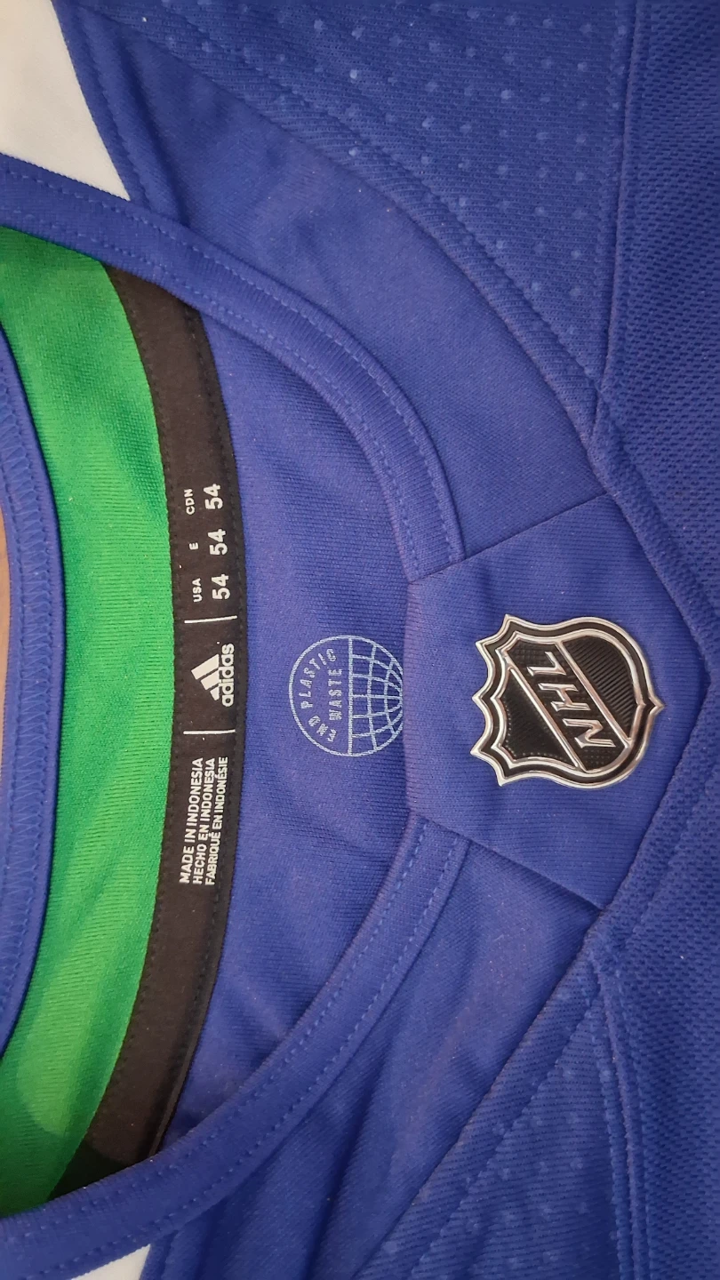 Adidas Vancouver Canucks Hockey Jersey Primegreen - photo 3