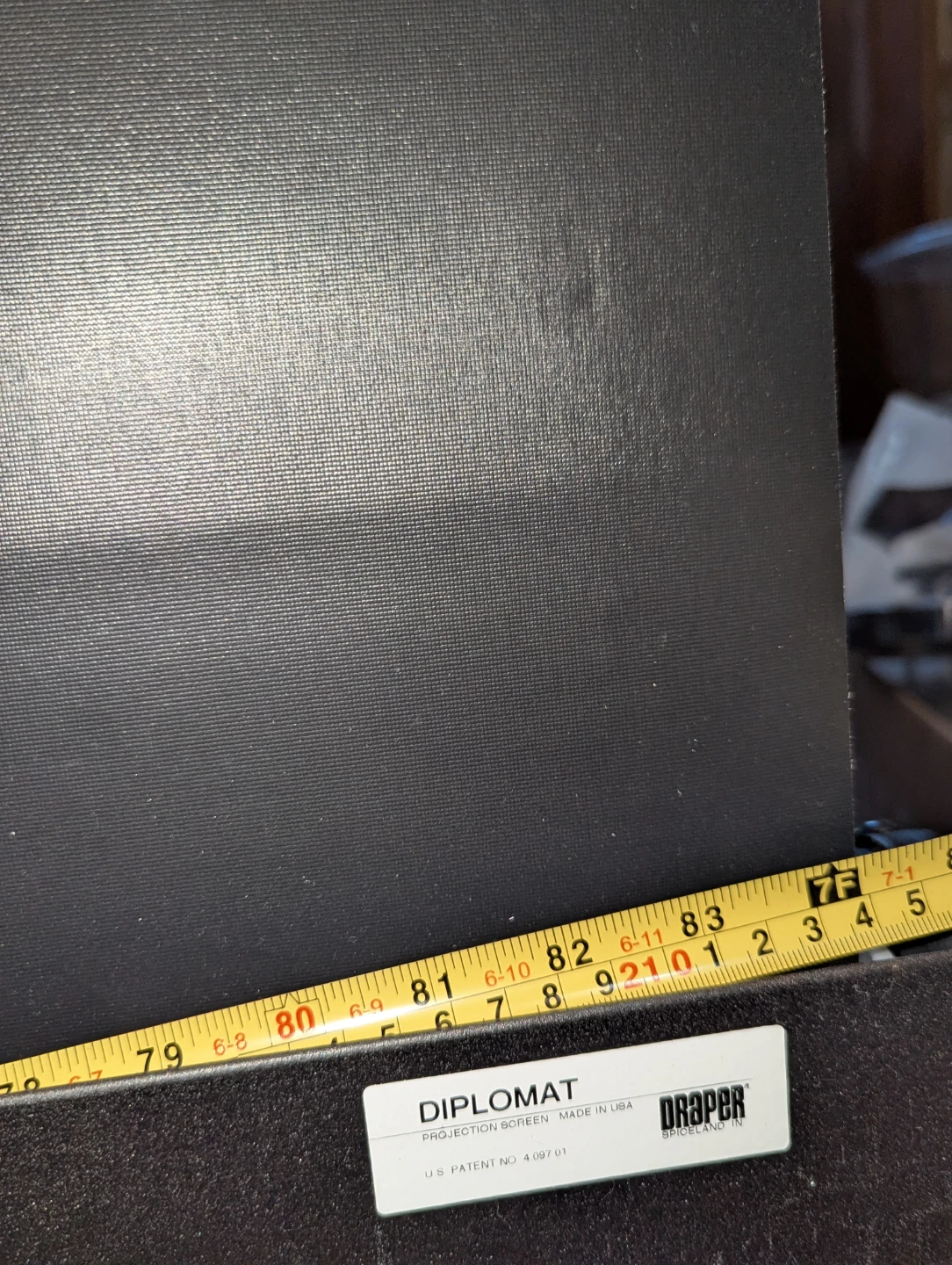 Heavy Duty 120" Projector Screen - photo 3