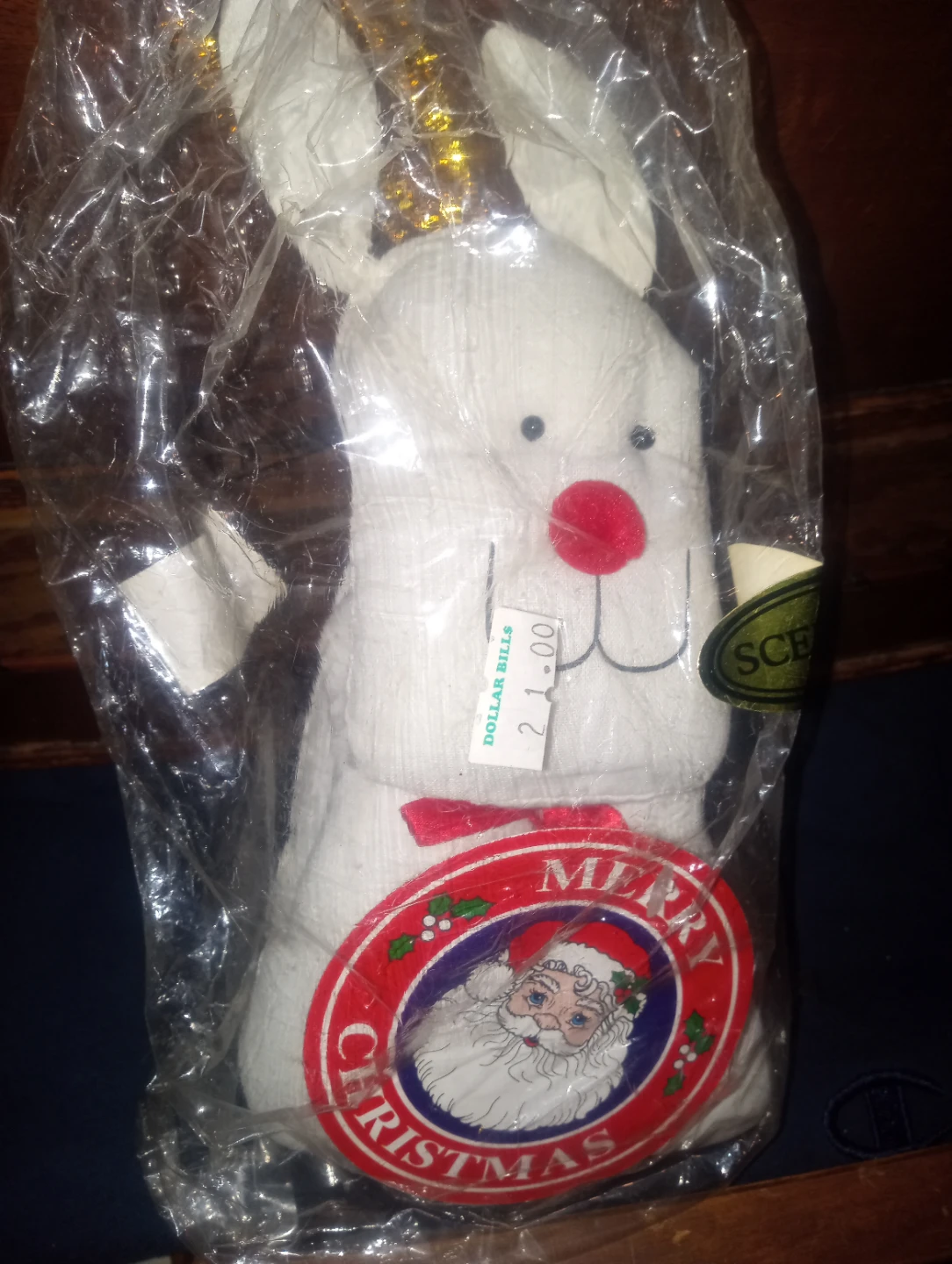 Loomco Products Rare 1995 "Merry Christmas" Scented Plush Toy - photo 3