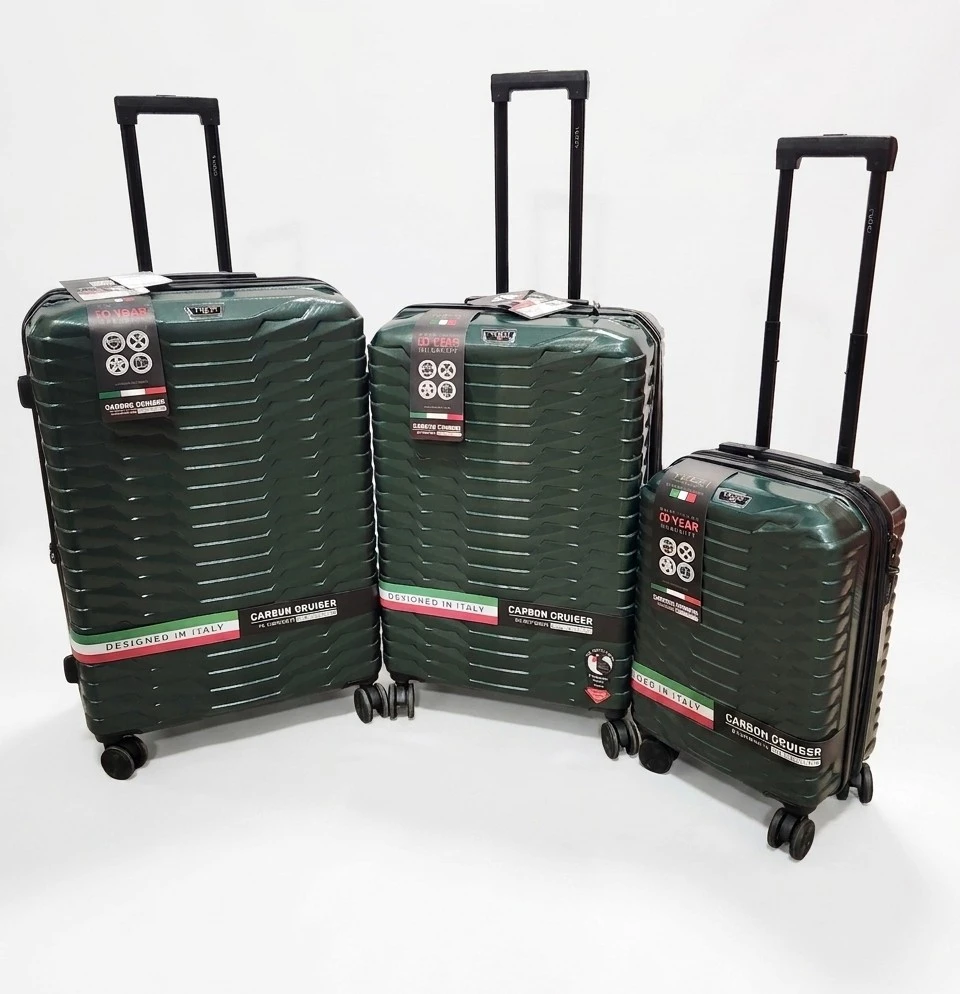 Hardside Luggage Highly Visible Expandable Lock Double Wheels - photo 3