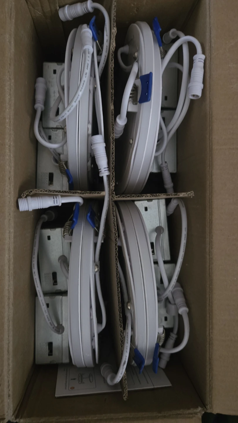 (  NEW ) 6 Inch LED Recessed Lights With Night Light (8 Pack) - photo 2