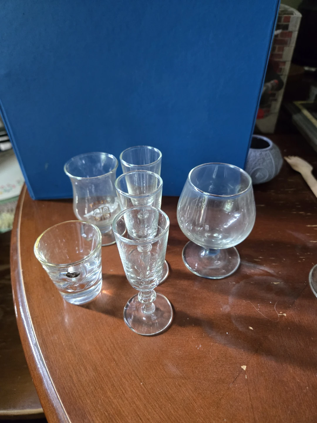Assorted Vintage Shot Glasses