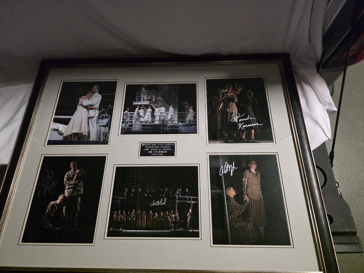 Lyric Opera Chicago The Passenger 2014-2015 Cast Signed Collage
