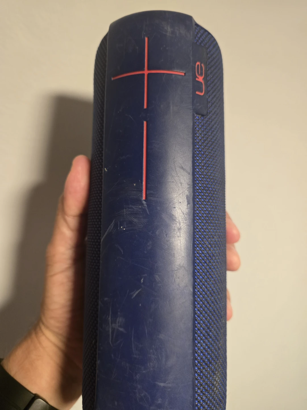 Blue UE MEGABOOM Portable Bluetooth Speaker