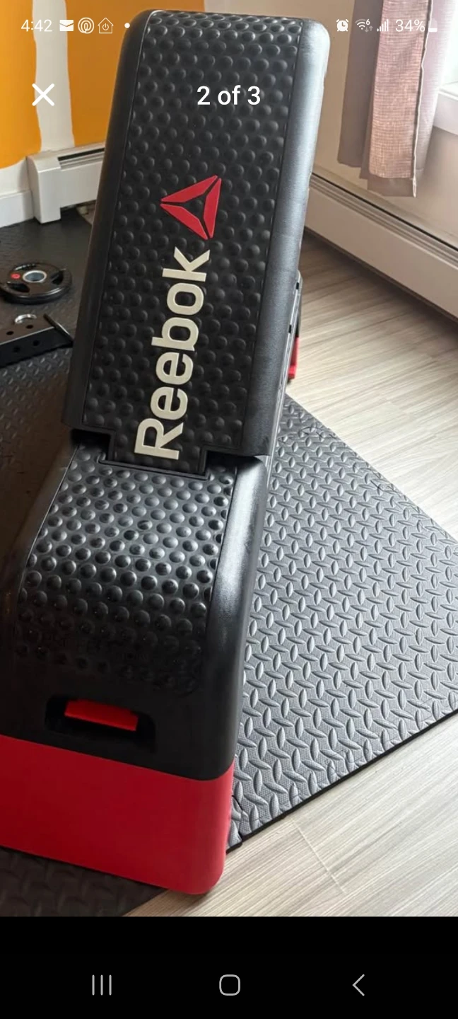 Reebok Beach Press Aerobic Step Platform - photo 3