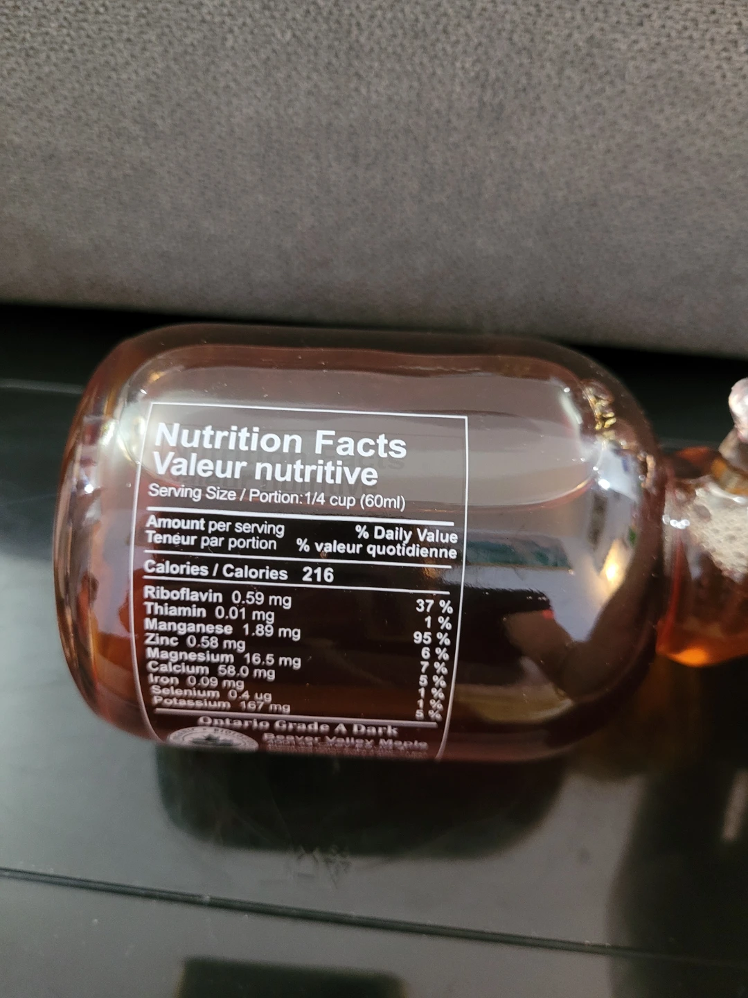 Beaver Valley Maple Syrup - 250ml Organic Maple Syrup - photo 2