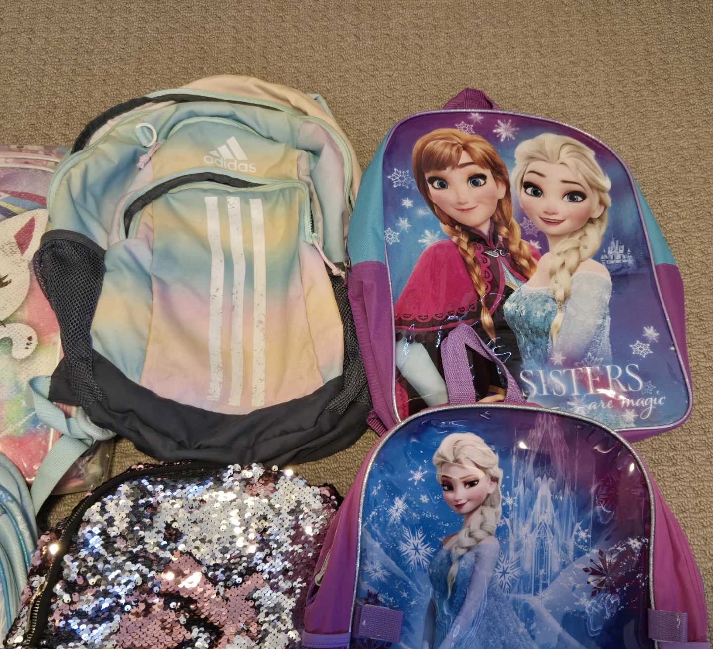 Kids Backpacks Bundle - Frozen and Monster High - photo 3