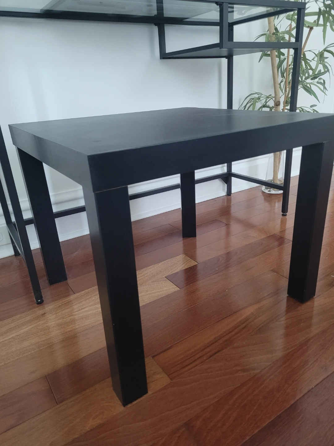 IKEA Black Side Table - photo 3