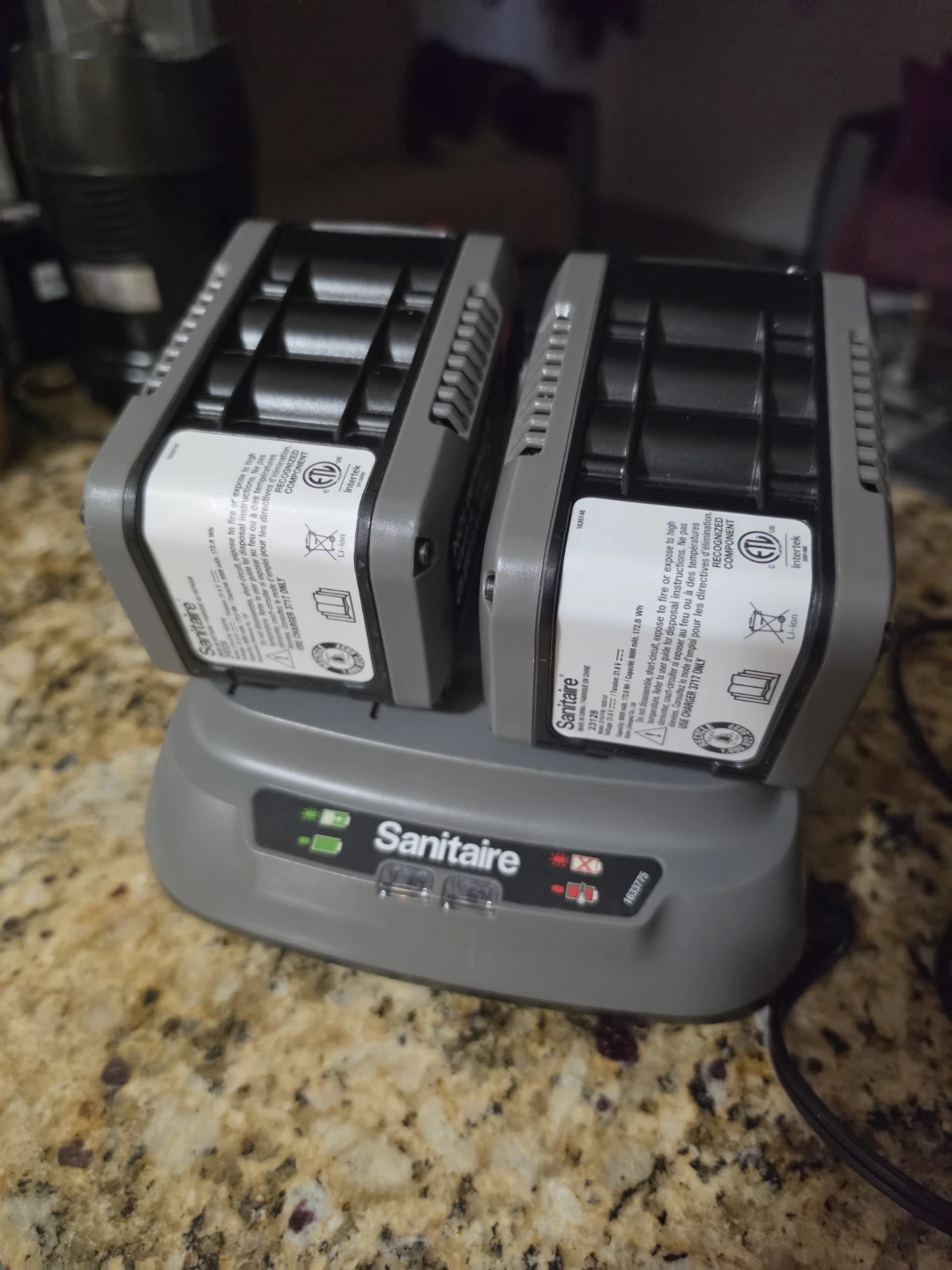 4 Sanitaire 24V Lithium-Ion 8.0Ah Vacuum Batteries & Dual Charge - photo 2