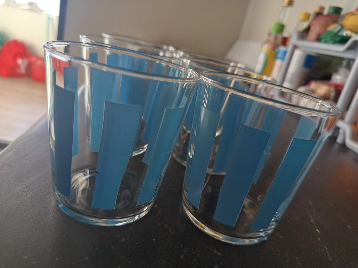Ikea blue striped glasses - photo 2