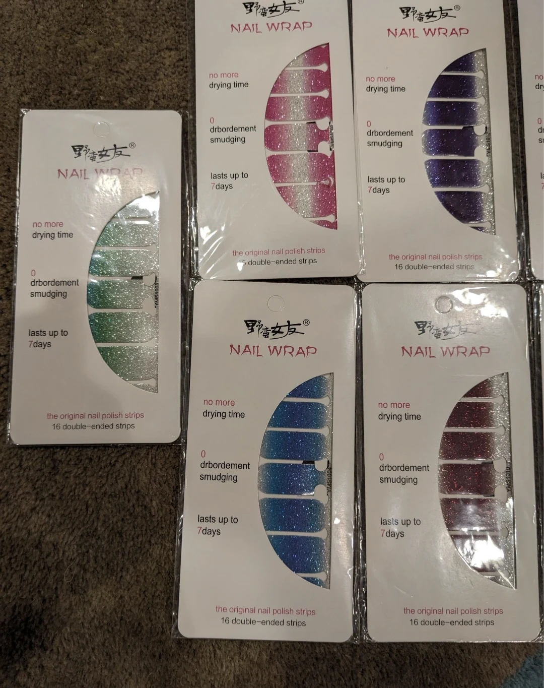11 Packs of Nail Wrap Strips - photo 3