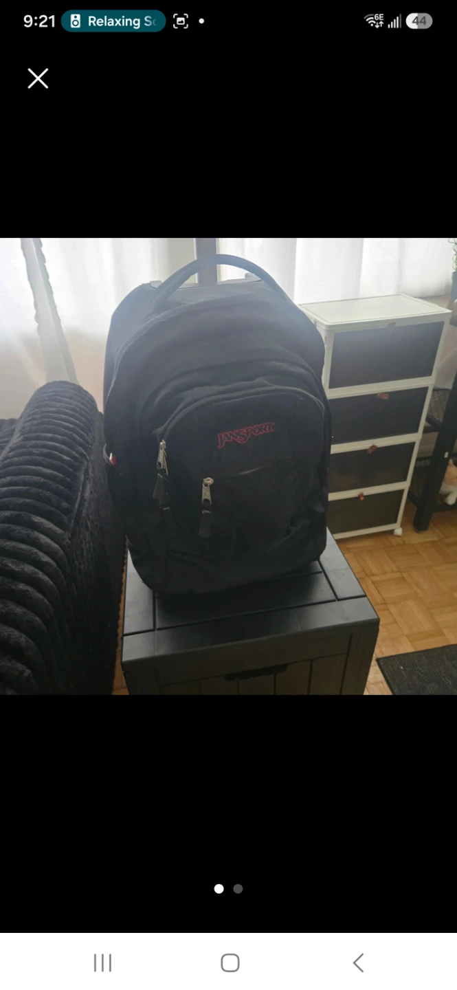 Jansport travel bag .adjustable handle