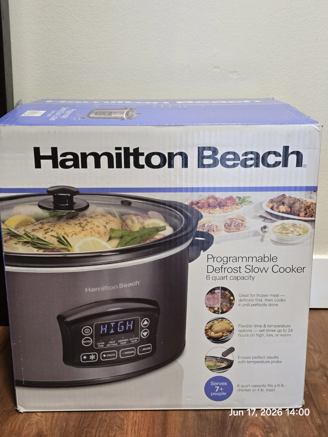 Hamilton Beach 6quart (Used once)