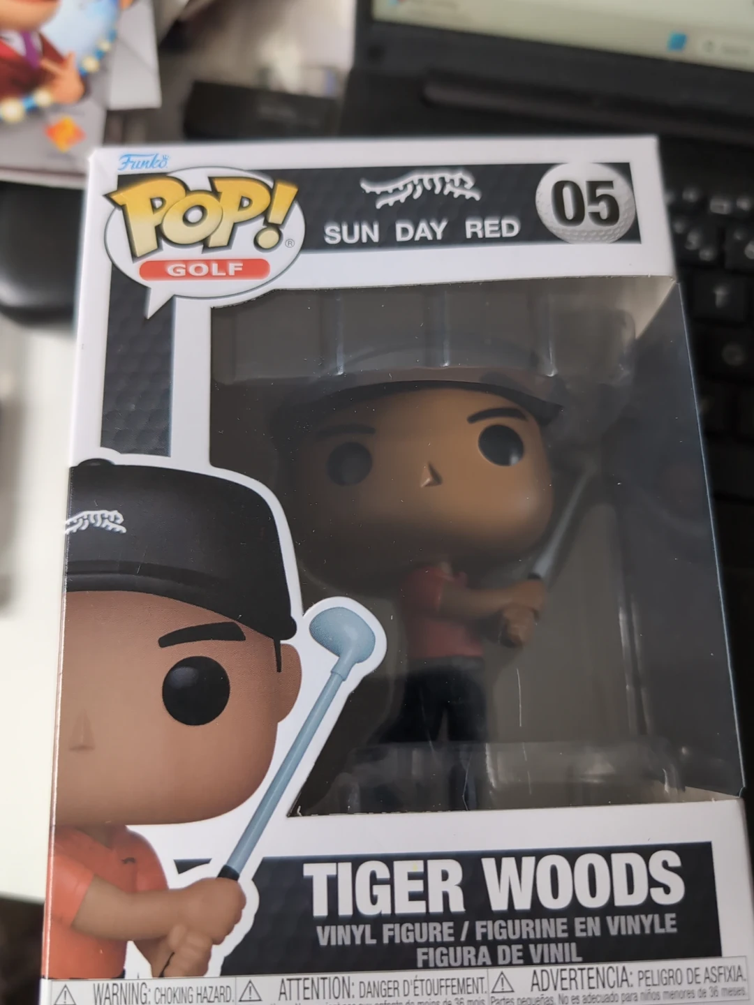 Funko Pop! Golf Tiger Woods Vinyl Figure