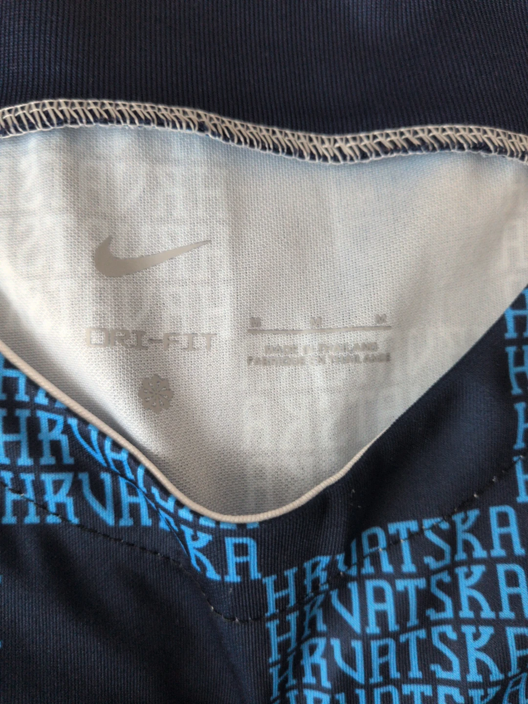 Nike Croatia National Football Team warm up Jersey - photo 2