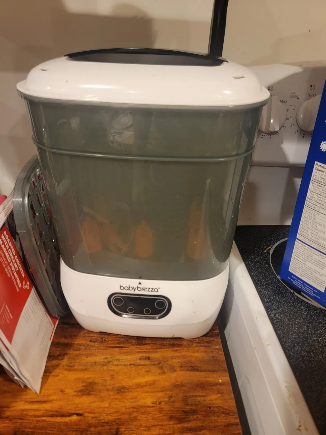 Baby brezza bottle sterilizer and dryer