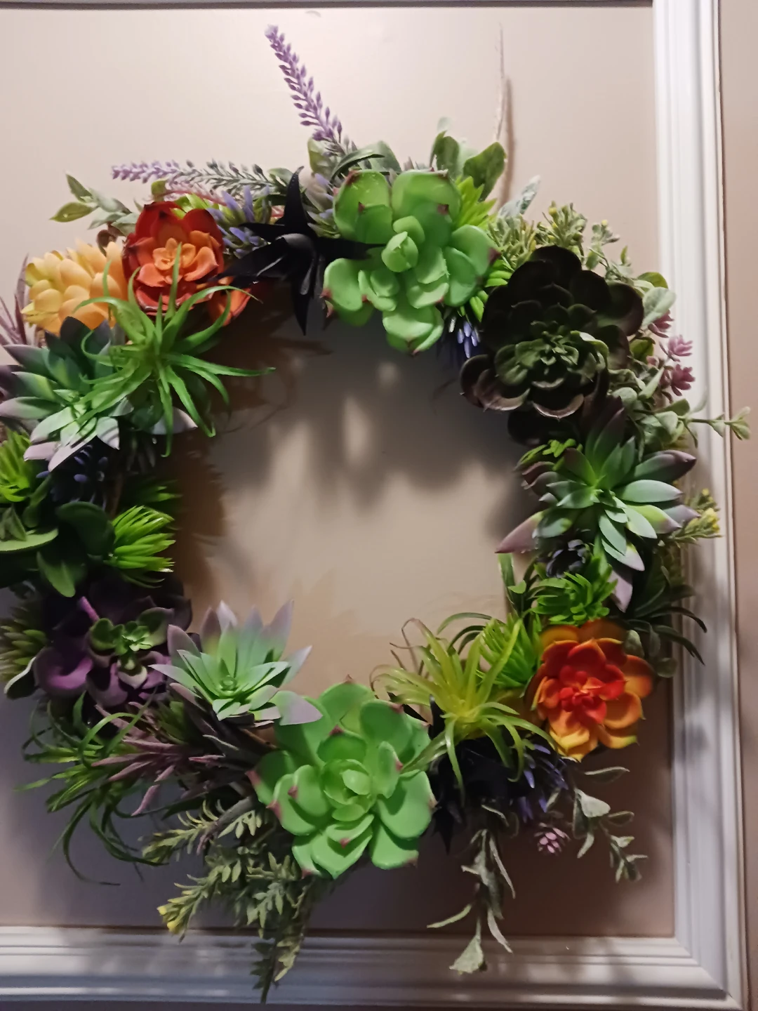 Succulent Wreath - photo 2