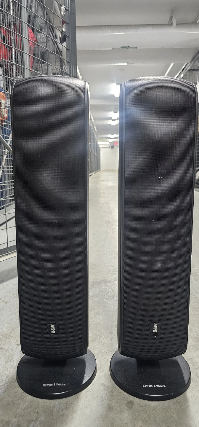 Bowers & Wilkins B&W VM1 Speakers with Floor Stands - Pair
