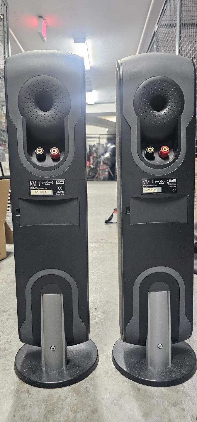 Bowers & Wilkins B&W VM1 Speakers with Floor Stands - Pair - photo 2