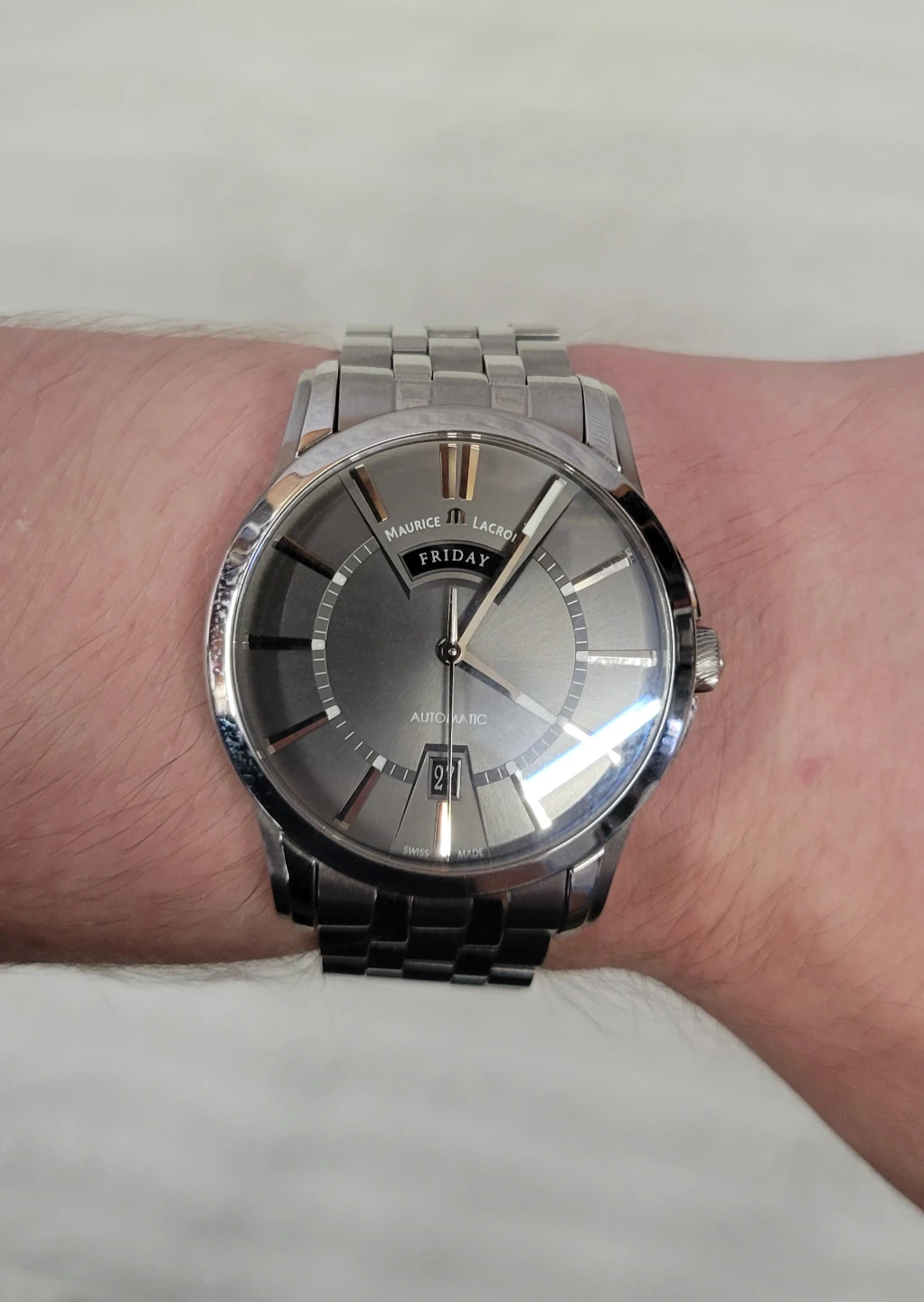 Maurice Lacroix Pontos Day-Date watch (Reference PT 6158) - photo 2