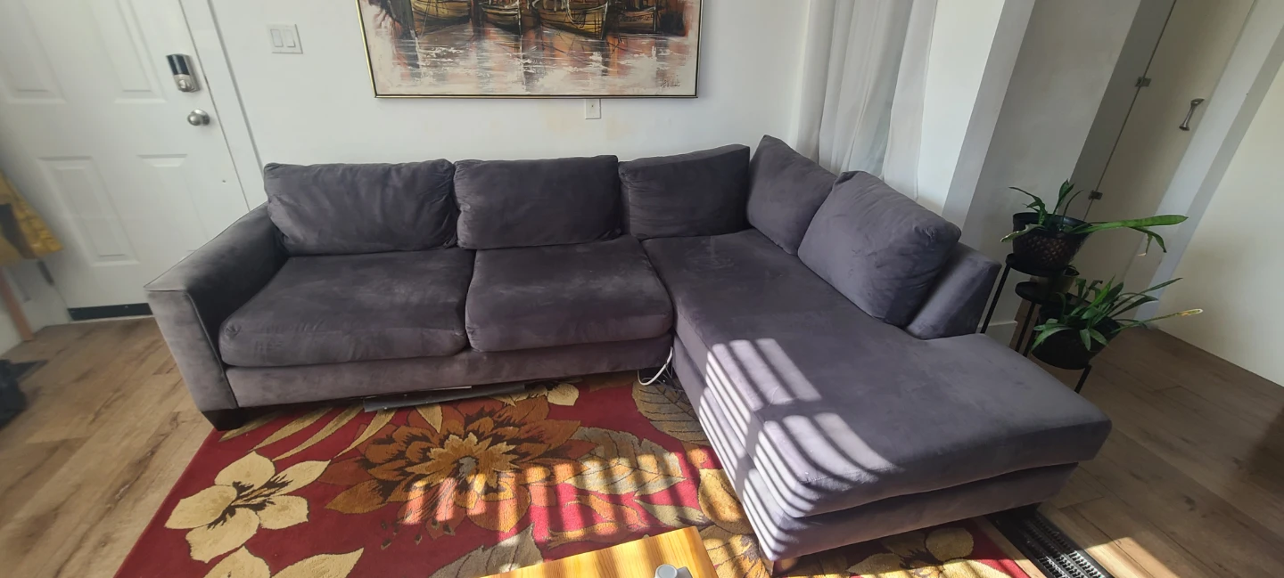 Dark Grey Sectional Sofa