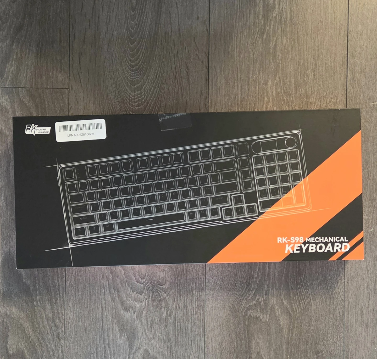 RK ROYAL KLUDGE S98 Mechanical Keyboard w/Smart Display & Knob - photo 2