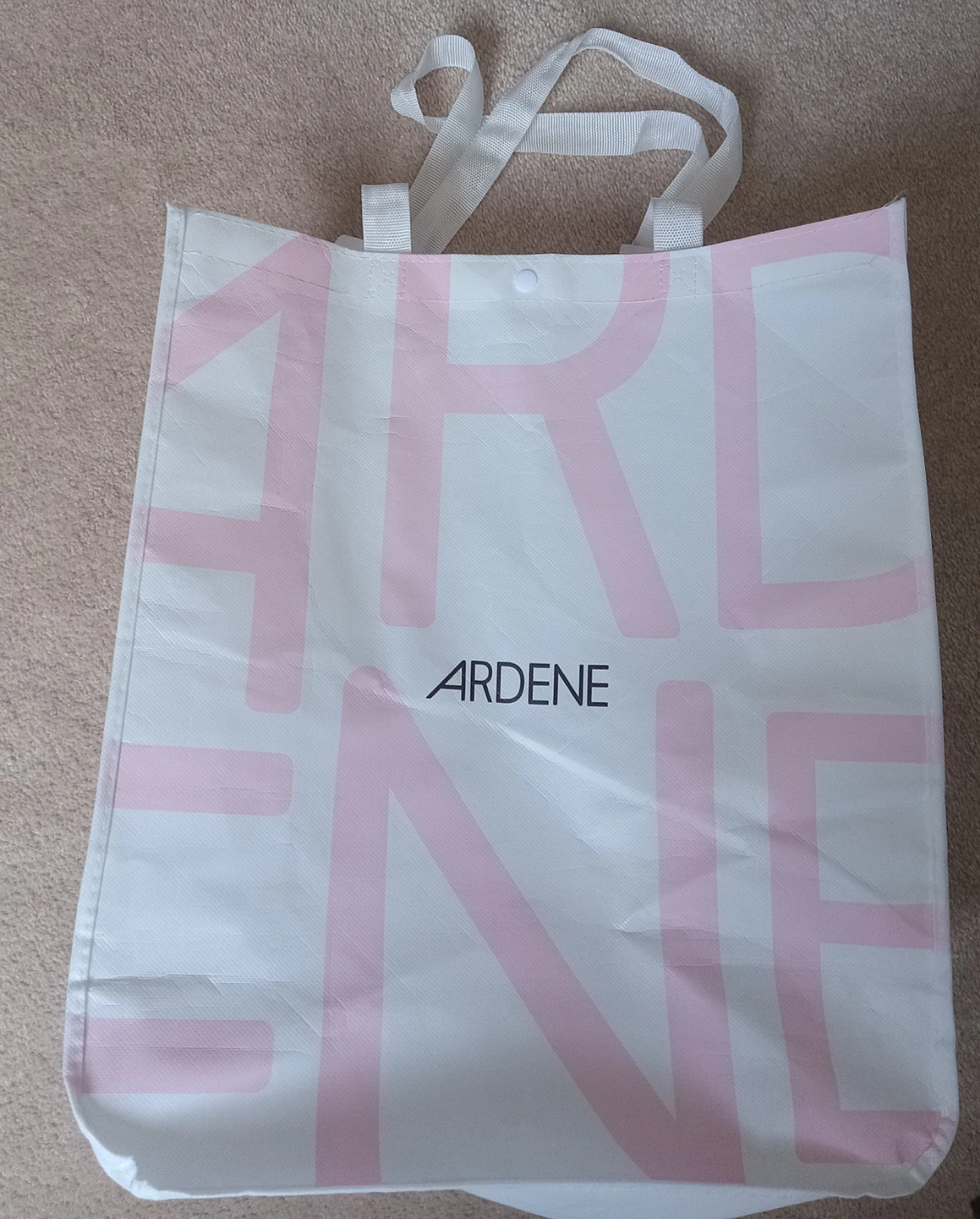 Ardene reusable shopping bag