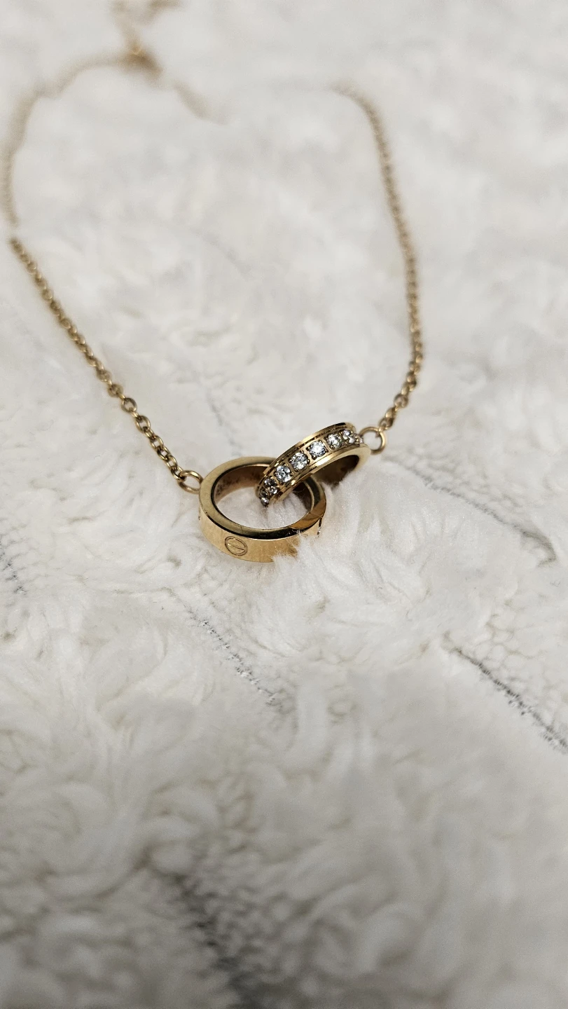 MIA Bijoux stainless steel rose gold jewelry set - photo 3