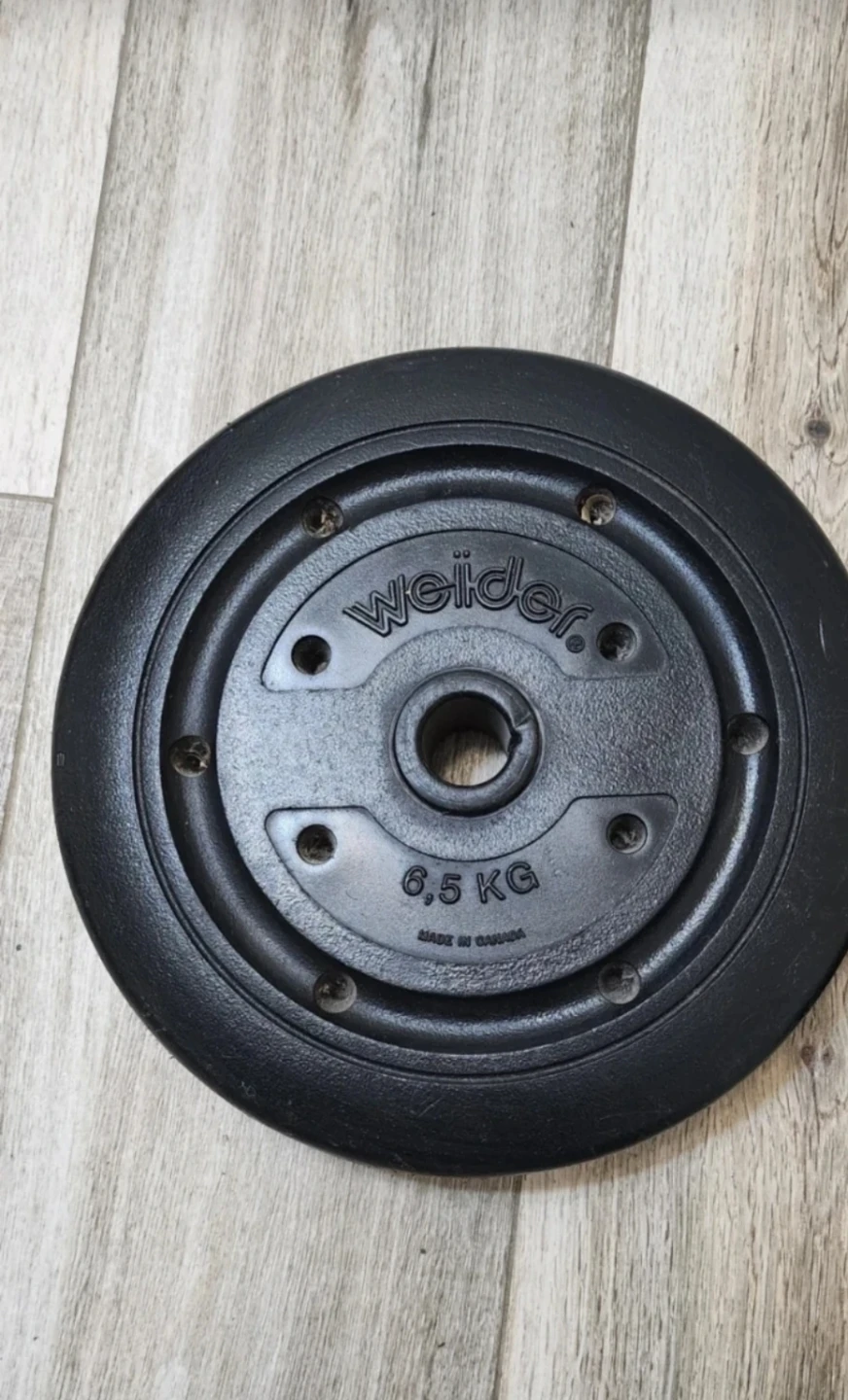 Weider 6.5 KG Weight Plate ⚽
