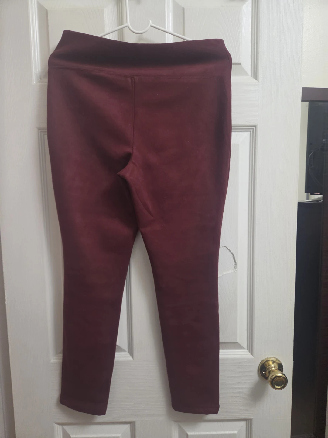 Hervé Léger Burgundy Pants Medium - photo 2