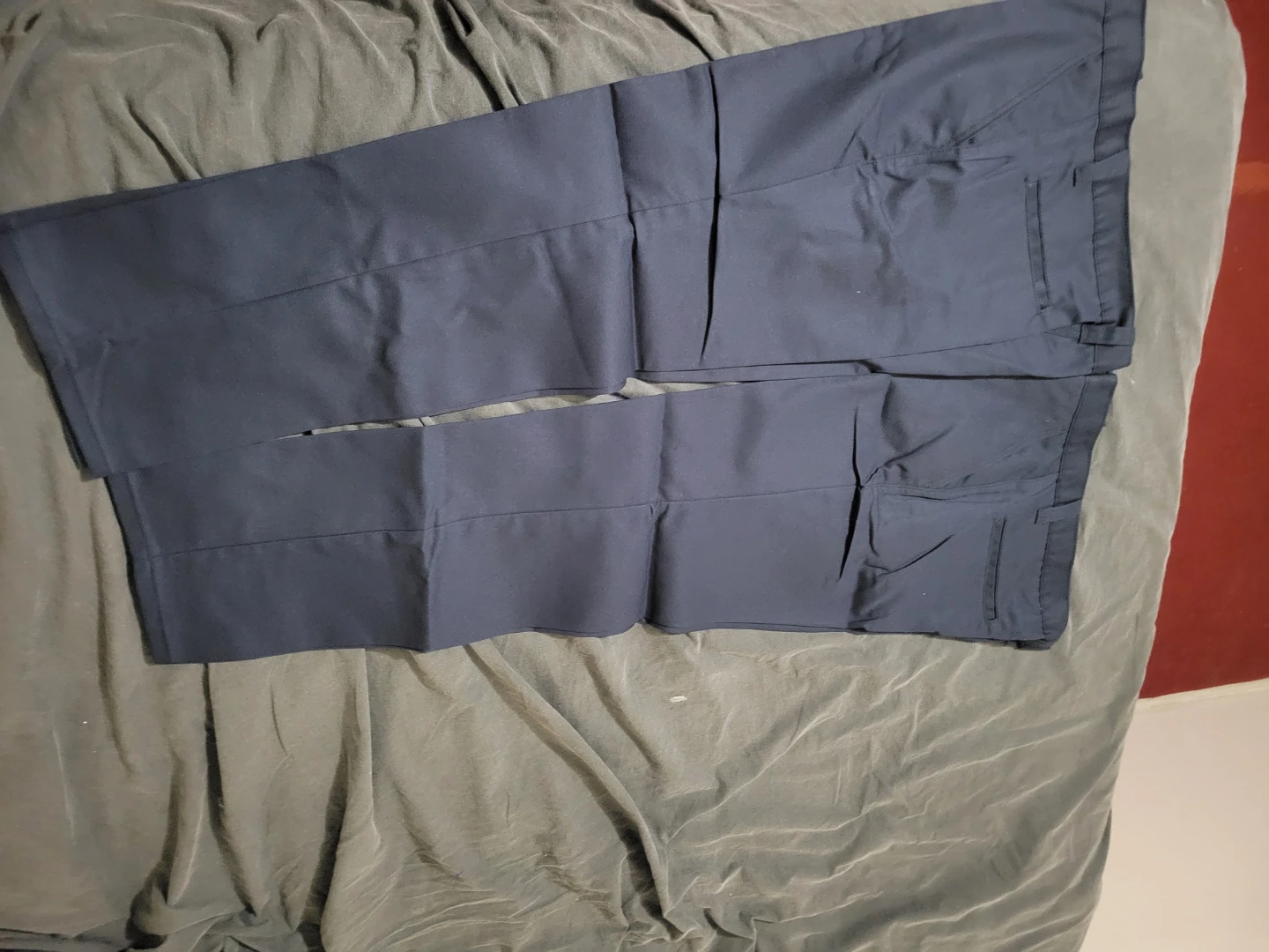 Nautica Men's Classic Fit Khaki Pants Size 34x30 Navy Blue - photo 5