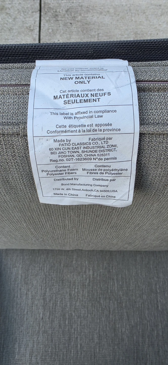 4 Grey Outdoor Cushions - photo 3