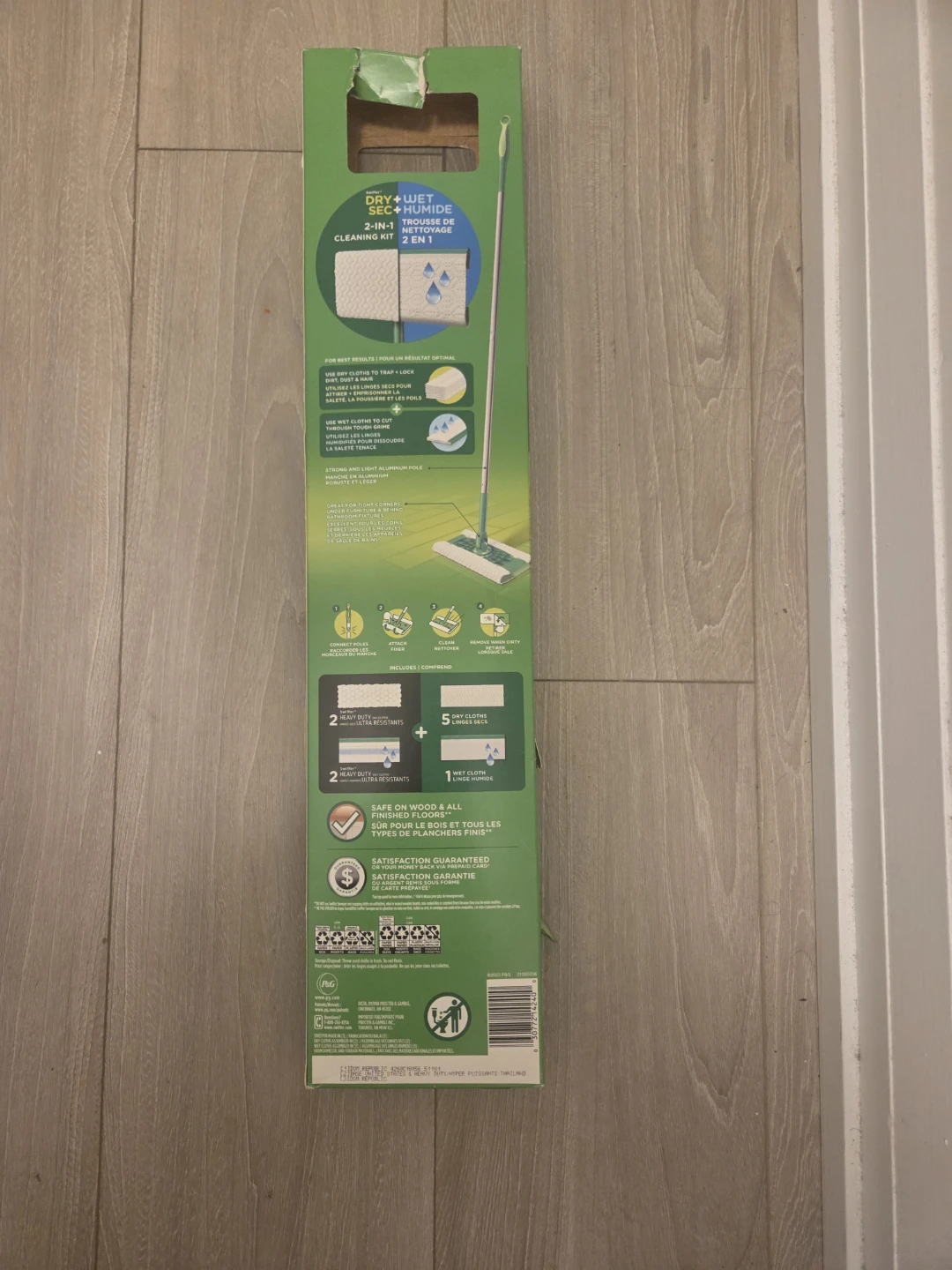 Swiffer Sweep+Mop Cleaning Kit - photo 4