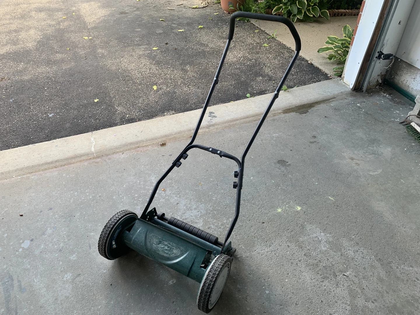 Green Reel Mower