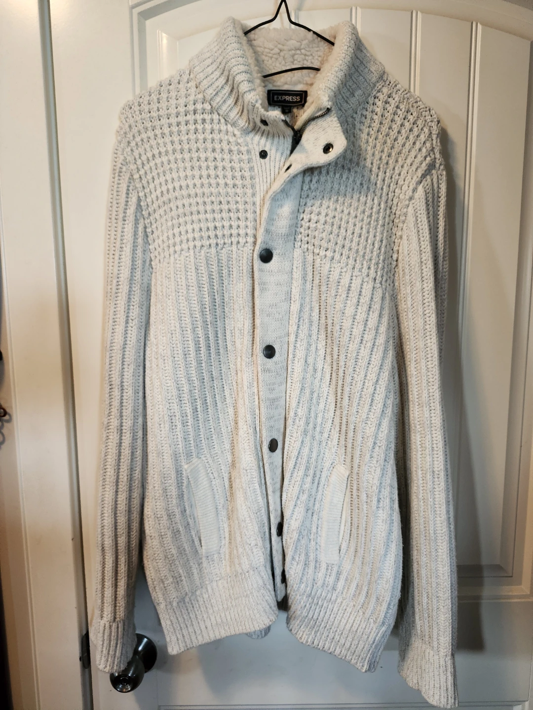 Express Men's Cardigan Sweater XL