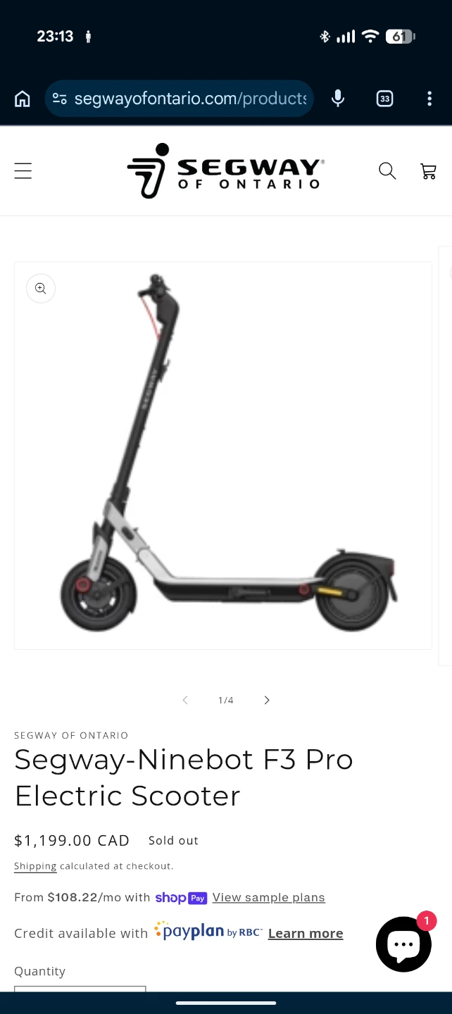 Segway-Ninebot F3 Pro Electric Scooter - photo 4