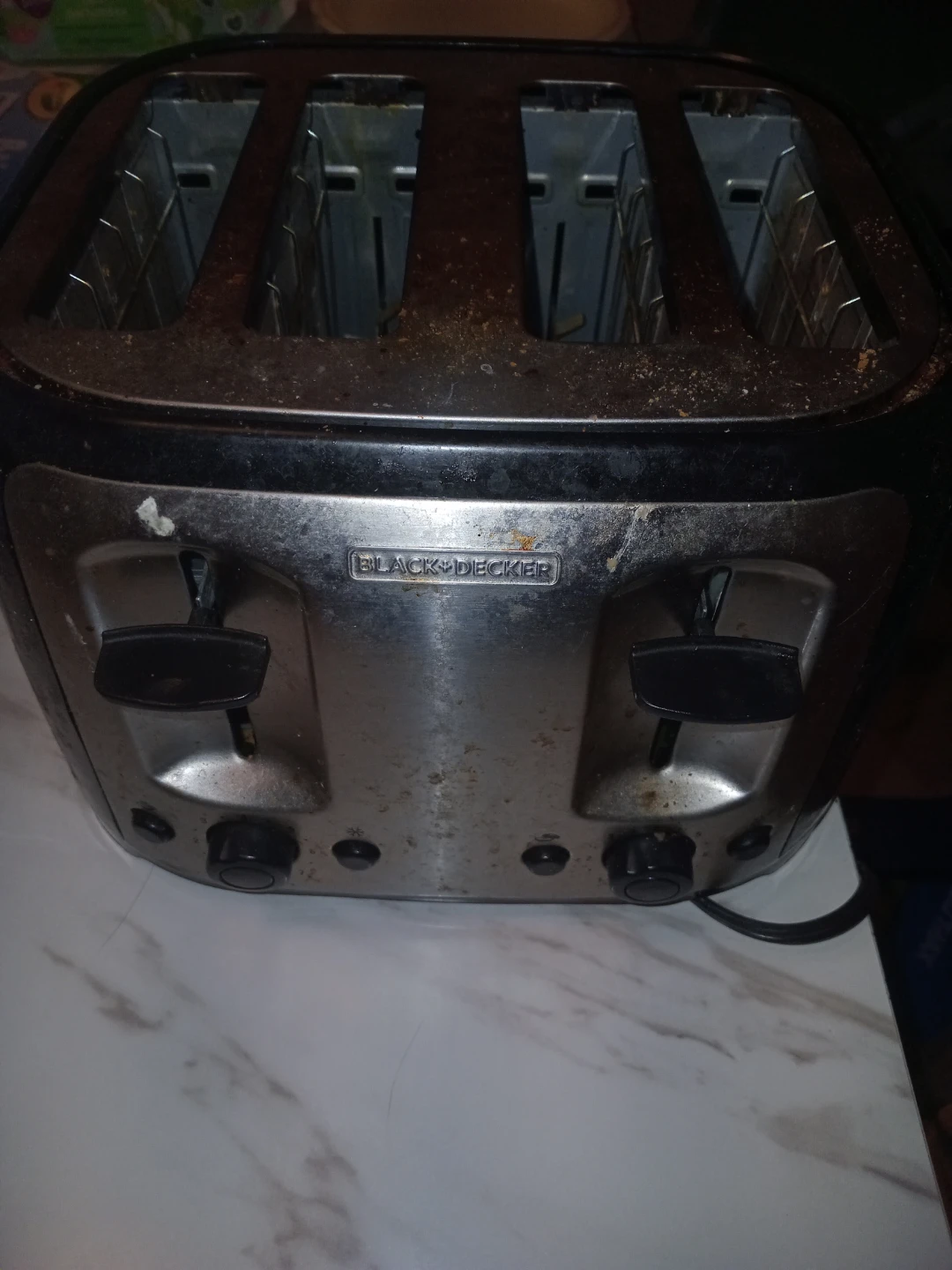 Black + Decker 4-Slice Toaster