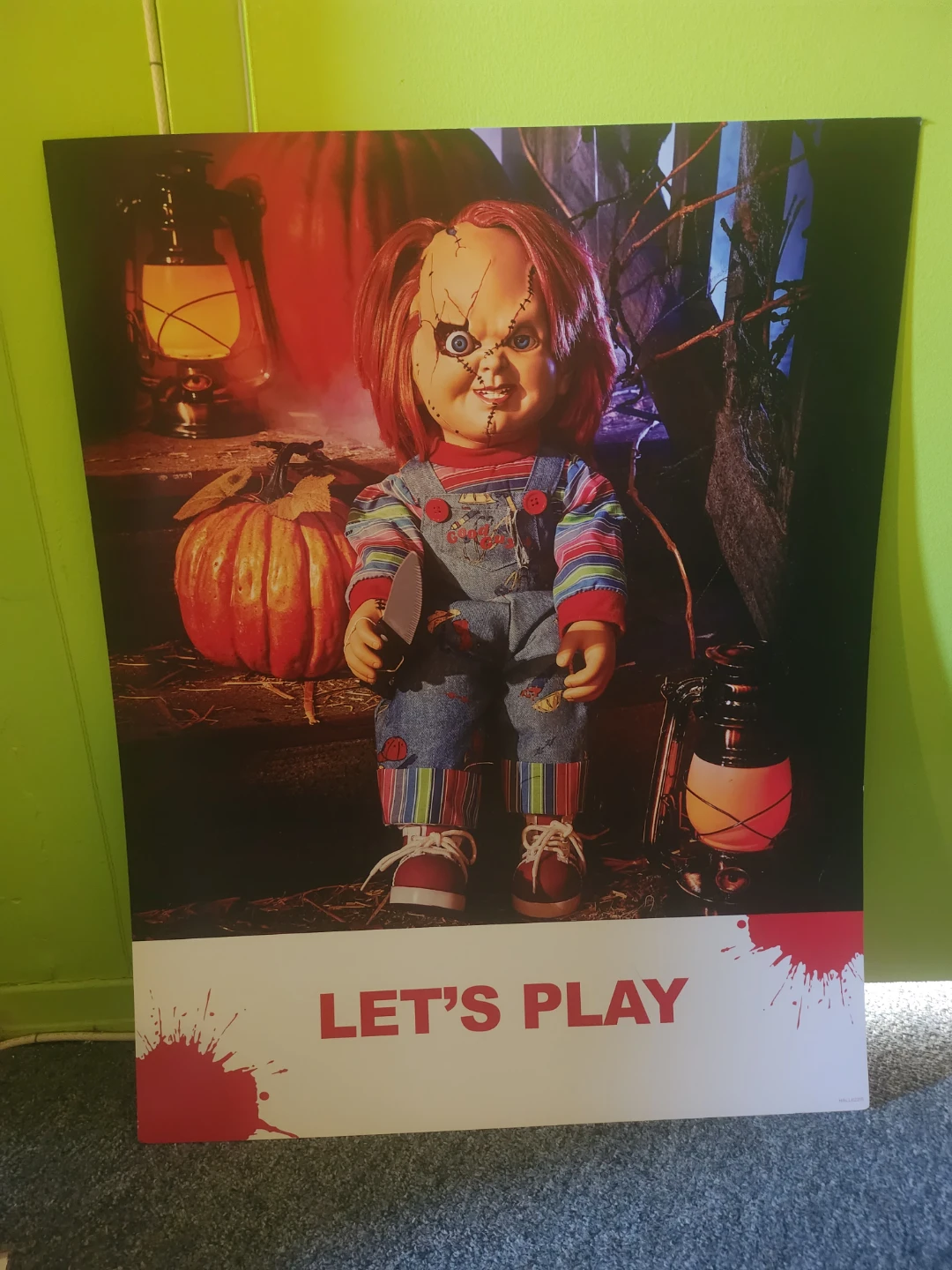 Chucky "Let's Play" Poster