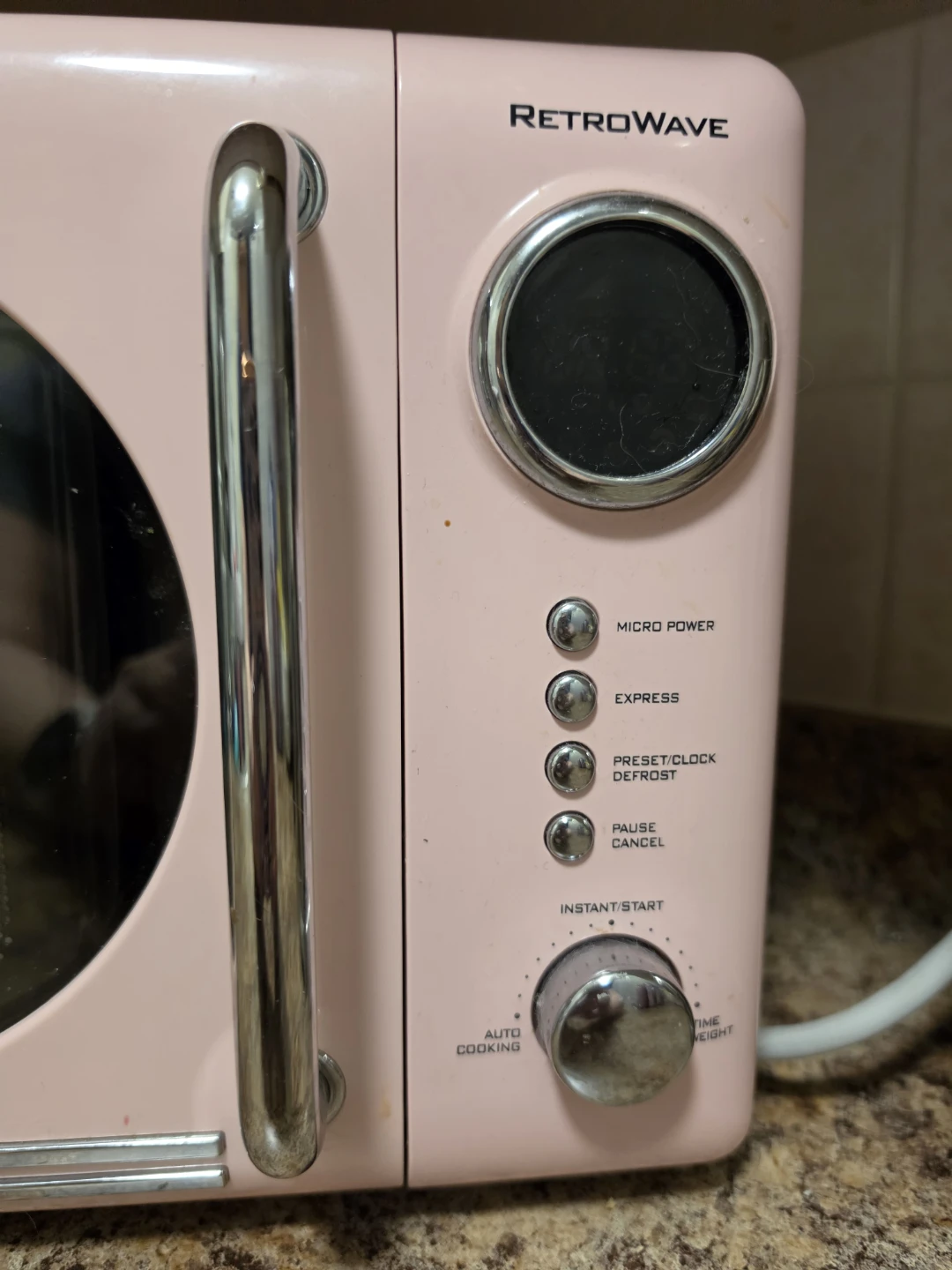 RETTO SERIES Nostalga Tetrowave Pink Microwave oven - photo 3