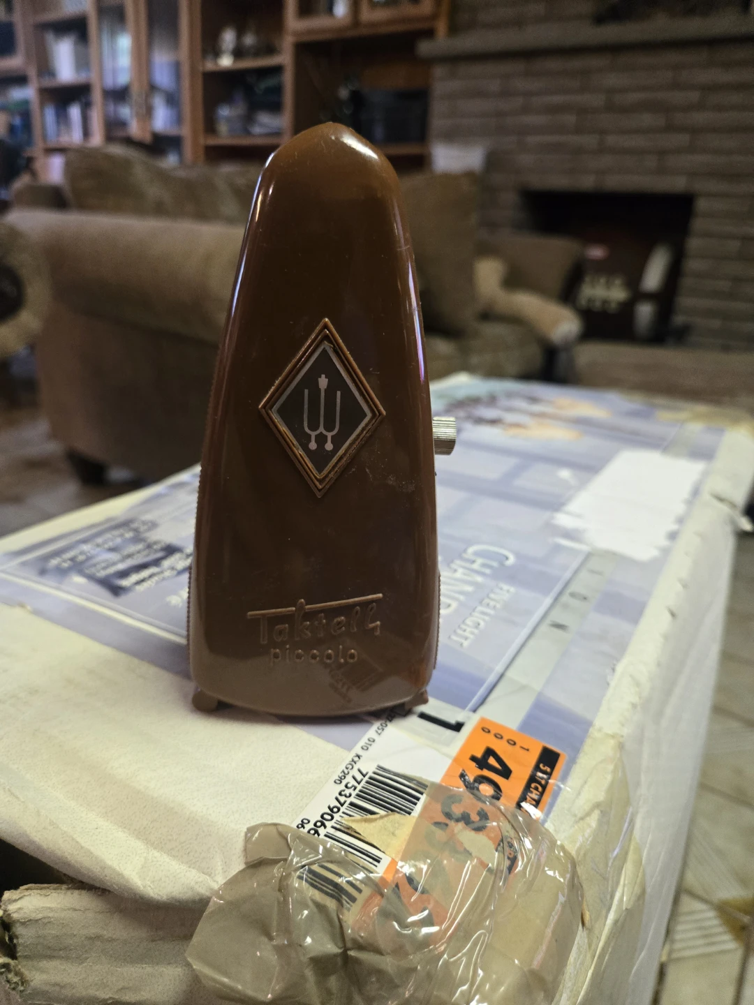 Seth Thomas Piccolo Metronome with Cover - photo 2