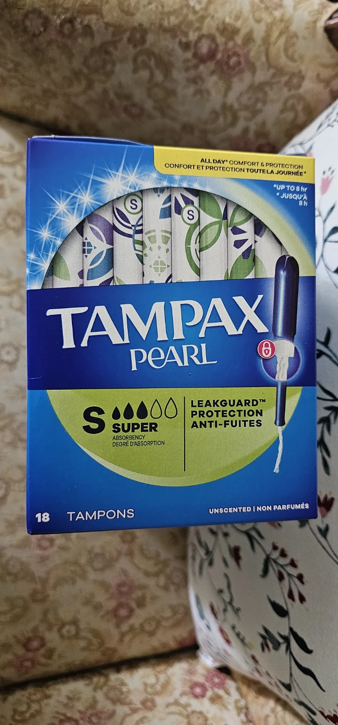 Tampax Pearl Super Absorbency Tampons, Size S,(5 Boxes)⚽⚽⚽ - photo 2