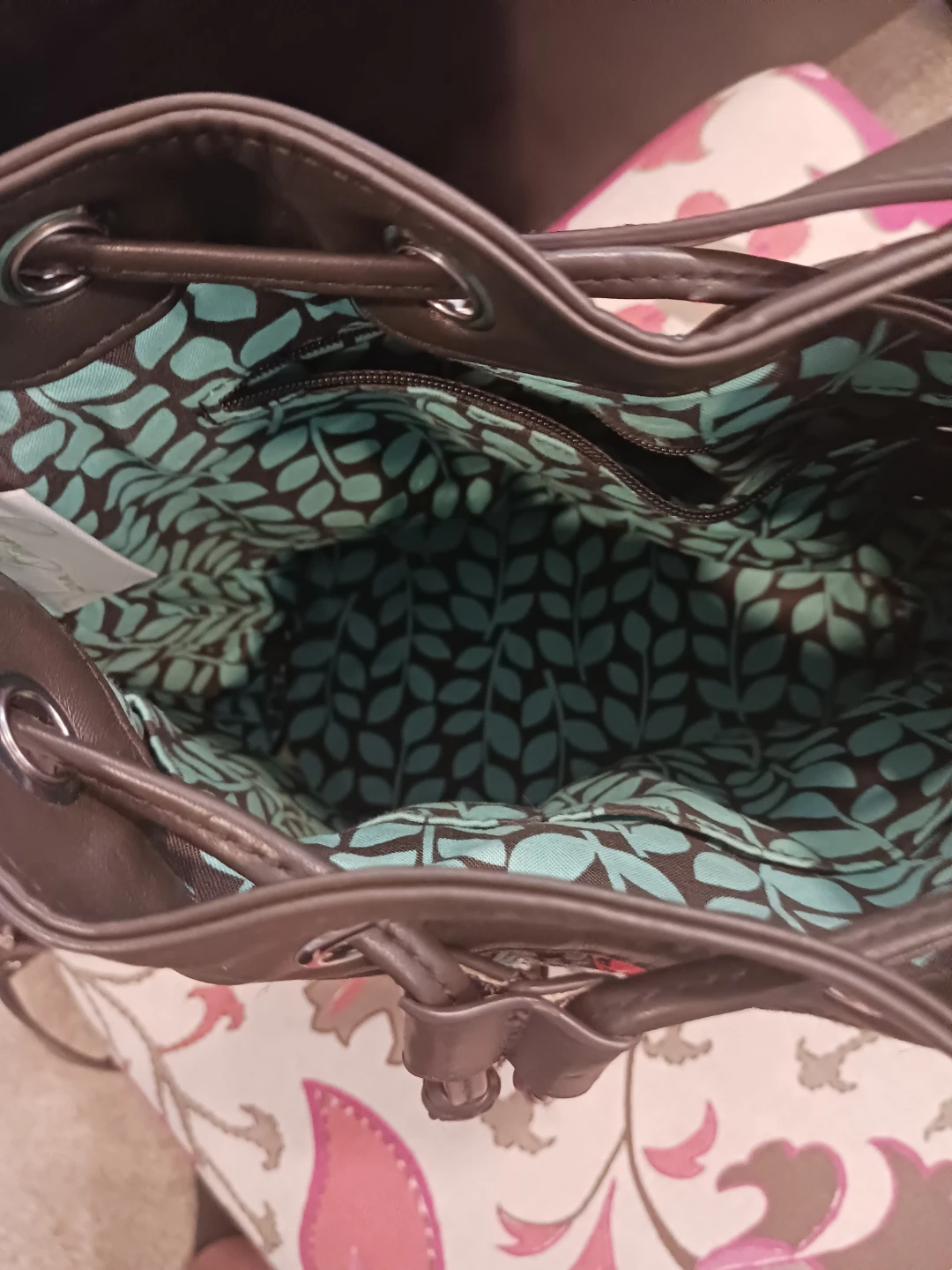 Vera Bradley Quilted Drawstring Bucket Bag - photo 2