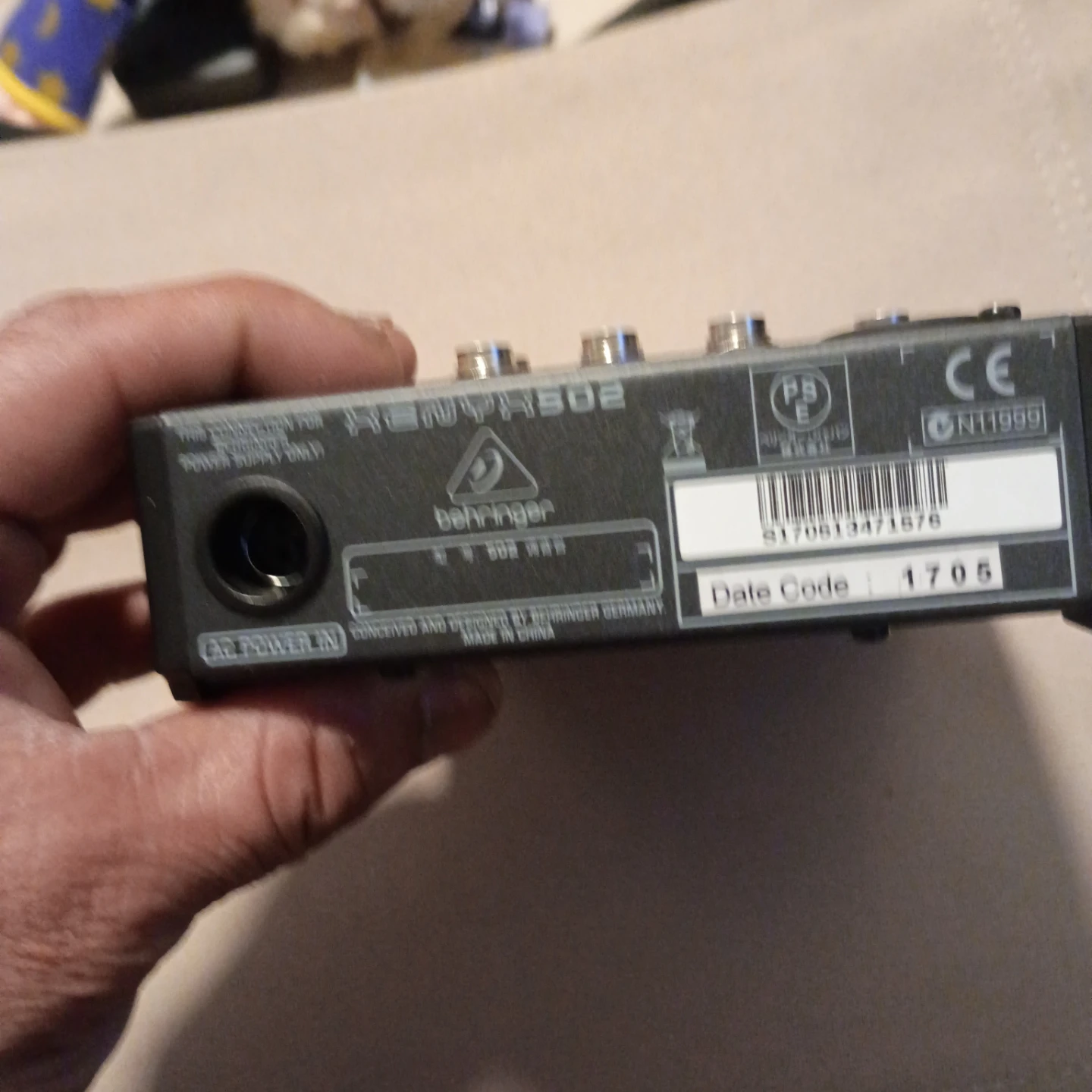 Behringer Xenyx 502 Mixer with Power Supply - photo 4