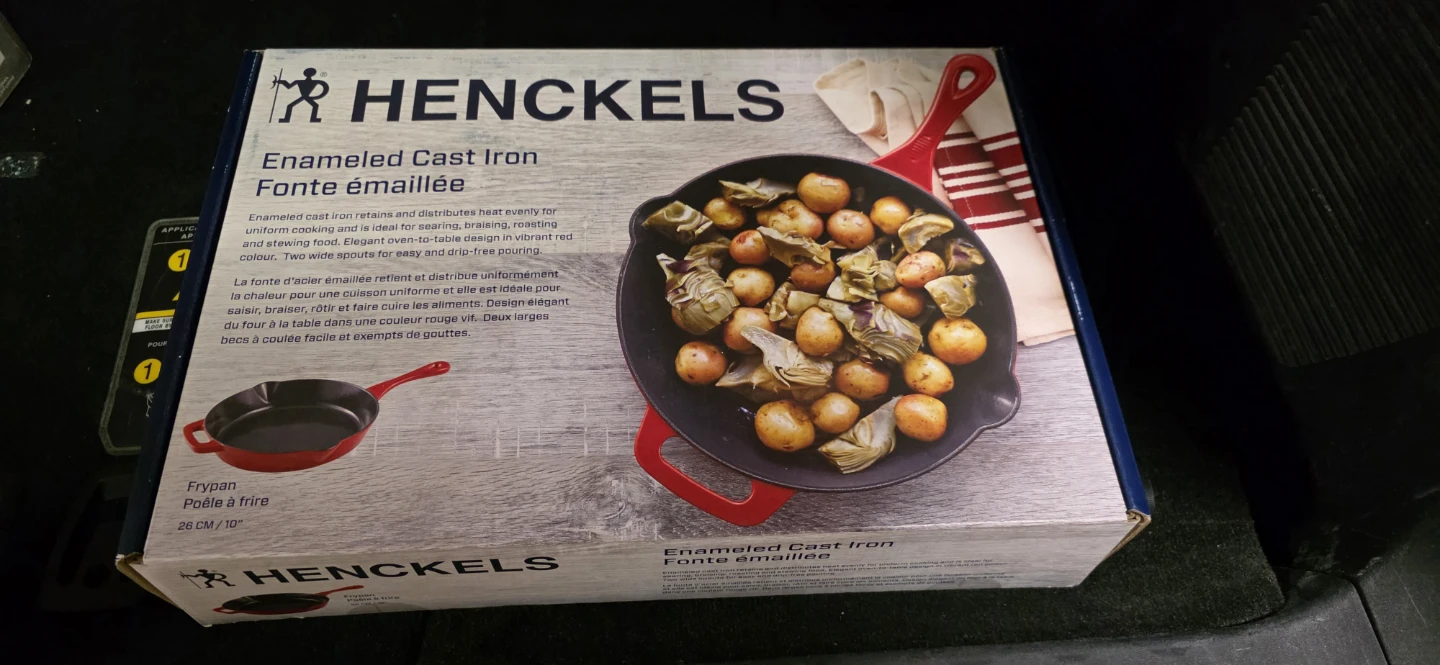 Henckels Enameled Cast Iron Frypan - 26 CM / 10"