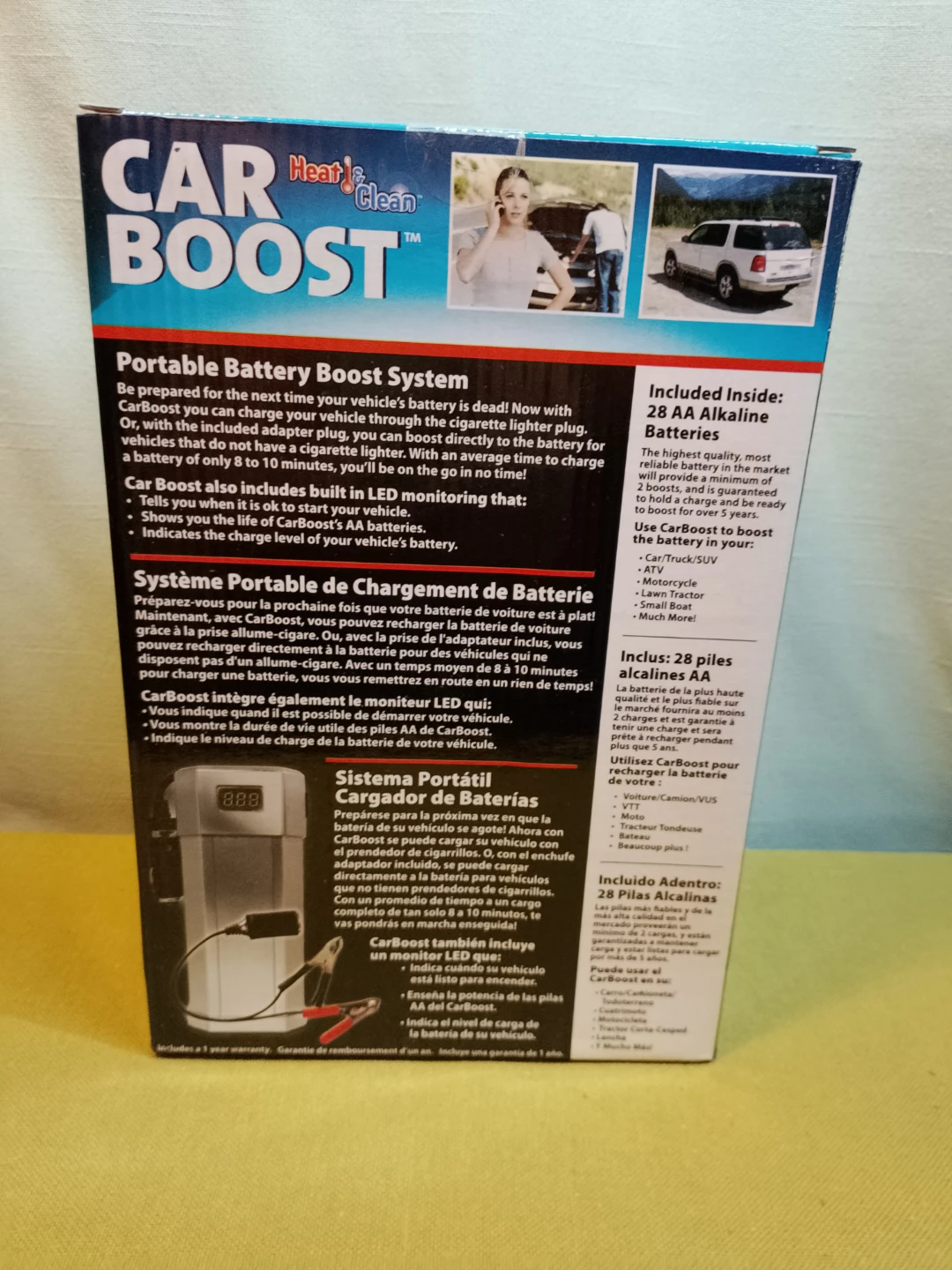 🚙 🛥️ 🏍️ 🆕 Portable Vehicle Battery Boost System 🚙 🛥️ 🏍️ 🆕 - photo 2